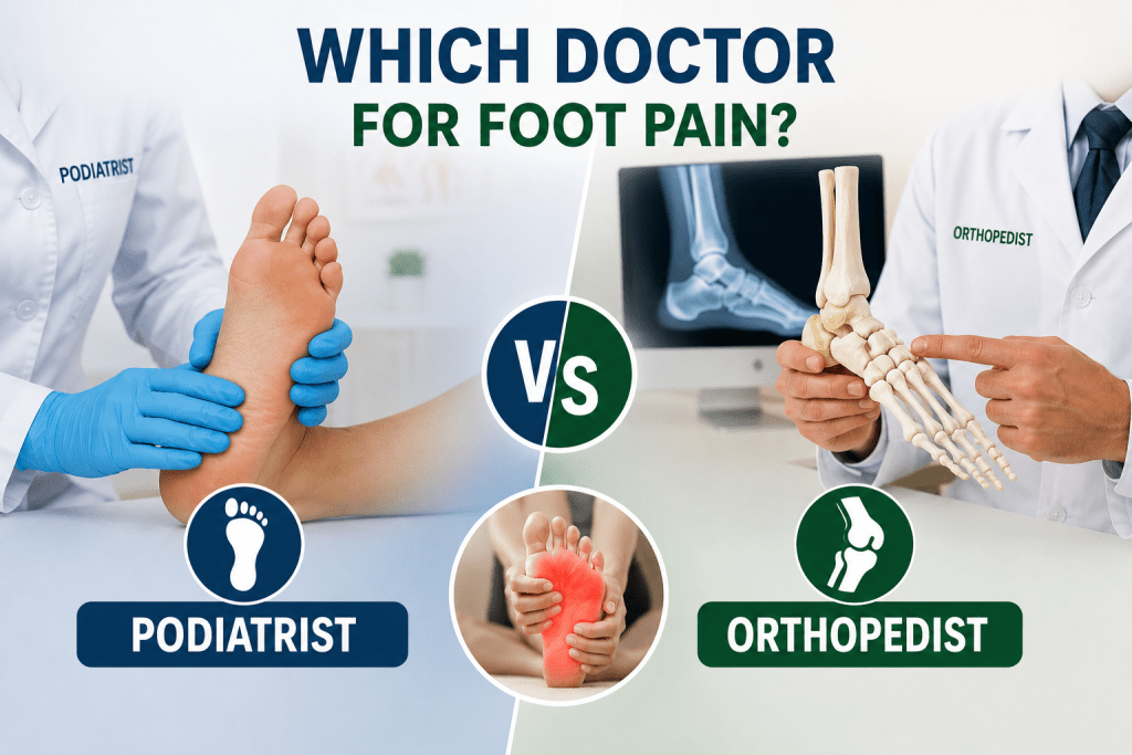 podiatrist vs orthopedist