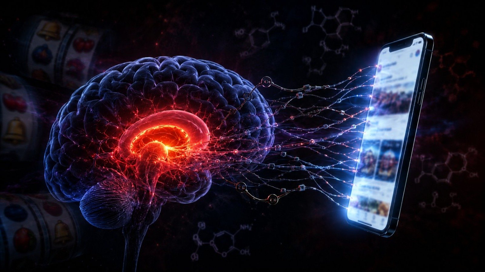 Cheap Dopamine Brain Illustration