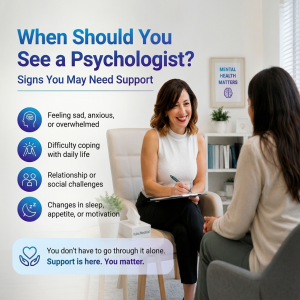 when to see a psychologist