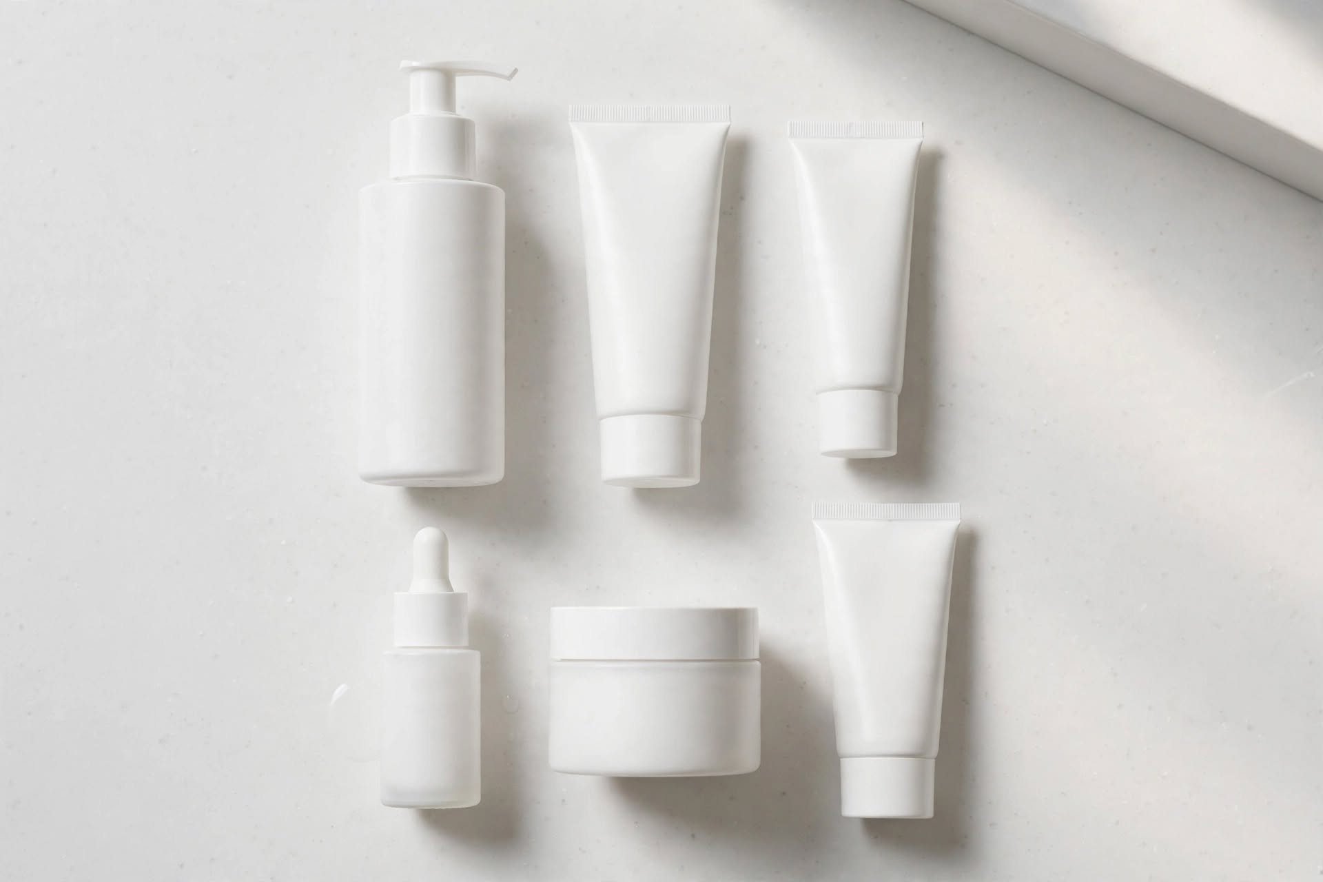 Gentle skincare products